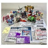 Transformers and small parts and pieces