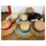 7 straw hats