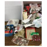 Crafting material --mainly Christmas