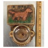 Cigarette box and ashtray