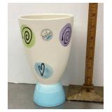 German Scheurich hand painted vase