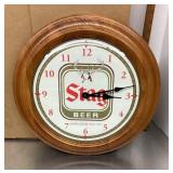 Stag Beer clock in box