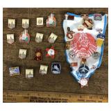 USSR pins and pennant