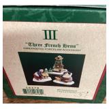 Department 56 Dickens Village 3 French Hens