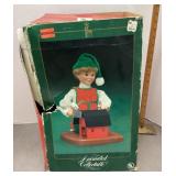 Animated collectible elf figure