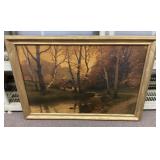 30x42 framed landscape