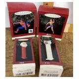 4 Hallmark ornaments