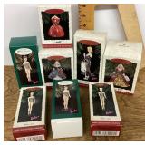 8 Hallmark Barbie ornaments
