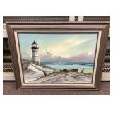 24x30 lighthouse painting