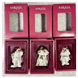 3 Mikasa porcelain Christmas Harmony Santas