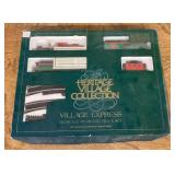 Village Express Christmas train set