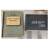 2 vintage auto manuals