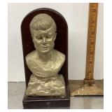 John F. Kennedy bust bookend