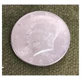 1964 Kennedy half dollar