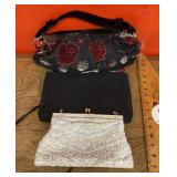 3 evening purses