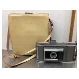 Polaroid Land Model J66 camera with case