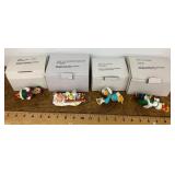 4 Disney ornaments
