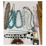 Collection of costume jewelry