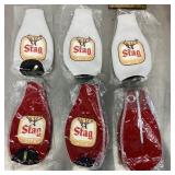 Stag beer bottle koozies