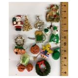 Collection of holiday jewelry