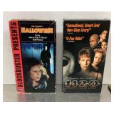 2 Halloween VHS tapes