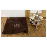 Sheffield silverplate sugar bowl