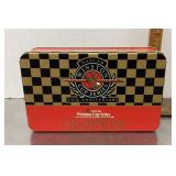 New 25th Anniversary NASCAR matches in tin