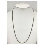 Sterling silver necklace --unmarked