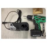 Hitachi cordless drill with charger