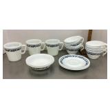 Group of Corelle dishes