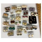 Collection of costume earrings