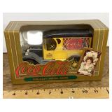 Diecast Coca-Cola truck bank