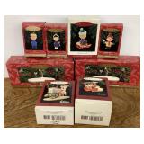 8 Hallmark ornaments