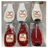 Stag beer bottle koozies