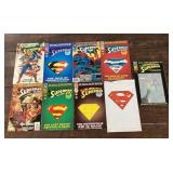 Group of 9 comic books