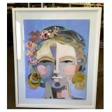 Framed Hayley Mitchell art print 30x25