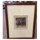 Framed art print 24x19