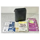 Leather Franklin Covey organizer w/NEW refills