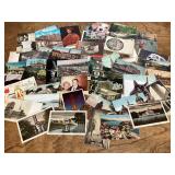 Collection of vintage postcards