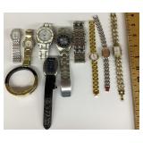 8 costume watches and watchband