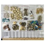 Jewelry findings, beads, scrap jewelry, PLUS