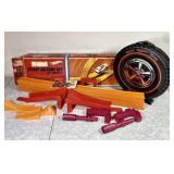 1967 Hot Wheels Stunt Action set and Rally Case