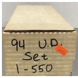 1994 Upper Deck baseball card set