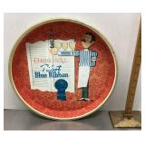 Pabst Blue Ribbon beer tray