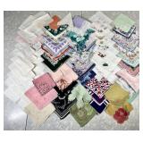 Huge lot of vintage hankies