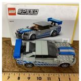 Assembled Lego car