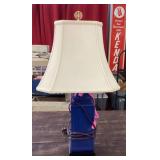 25" Asian style table lamp