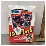 1990 Donruss baseball wax box