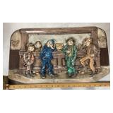 Chalkware 3D pub wall plaque