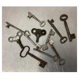 Skeleton and clock keys